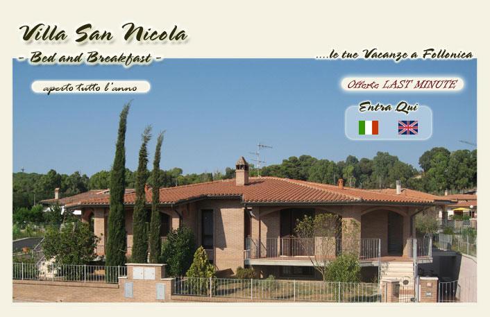 Villa San Nicola B&B Follonica Exterior photo